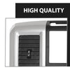 G-PLUS Radio Climate Control Bezel Trim Center Vent Compatible with Dodge Ram 2009 2010 2011 2012 Silver
