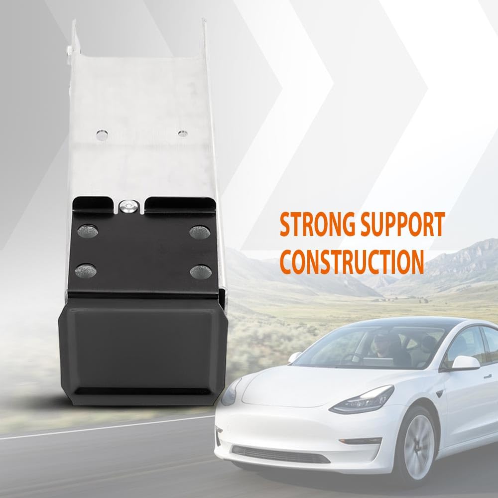 G-PLUS Front Crush Can Assembly Left Side Compatible with Tesla Model 3 2017-2023 1088148-00-F High-Strength Iron OEM Fit Standard Black