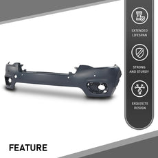 G-PLUS Front Upper Bumper Cover for Jeep Cherokee 2019-2023 Close-up View