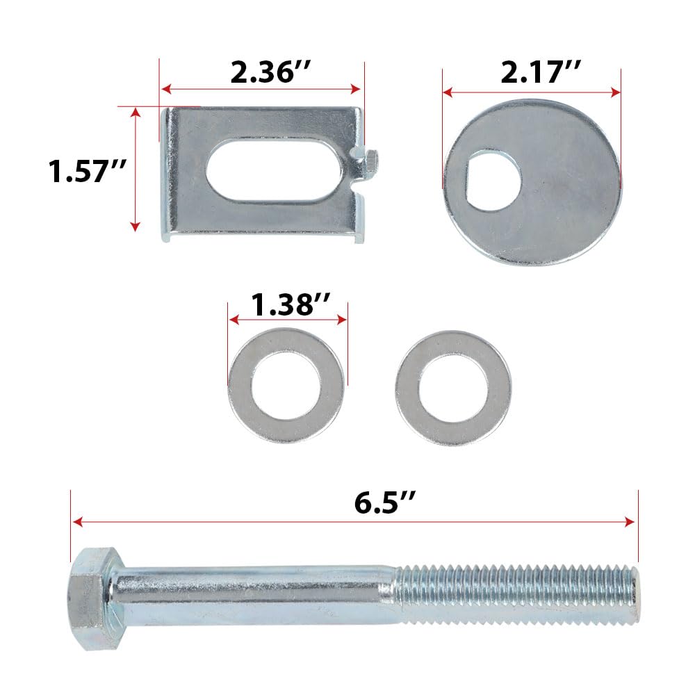 G-PLUS Front Adjustable Alignment Camber Caster Cam Bolt Kit Compatible with Ford Expedition 2WD 4WD 2018-2023/ F150 2WD 4WD 2004-2008, Fit Lincoln Mark LT 2WD 4WD 2006-2008