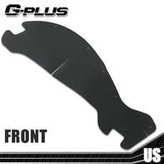 G-PLUS Wheelhouse Inner Fender Front Right for Chevy S10 Pickup Black Front View