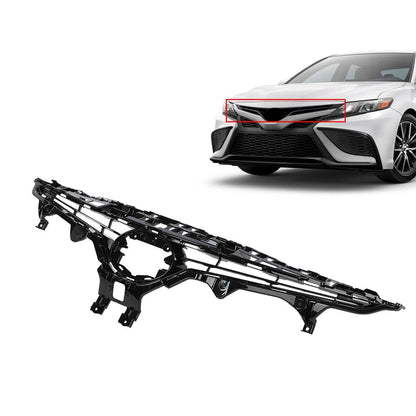 G-PLUS Front Bumper Upper Grille Grill Compatible with Toyota Camry Hybrid SE XSE 2018 2019, Only Fit Sport Version