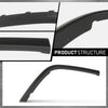G-PLUS Rear Right Passenger Side Compatible with Jeep Grand Cherokee 2011-2021 Wheel Opening Molding Arch Trim 1MP34RXFAH Black