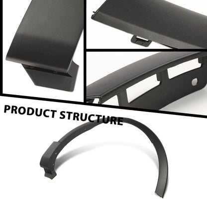 G-PLUS Front Right Fender Flares Compatible with Ford Explorer 2011-2015 Wheel Fender Arch Molding Trim, BB5Z16039AA, Factory Style