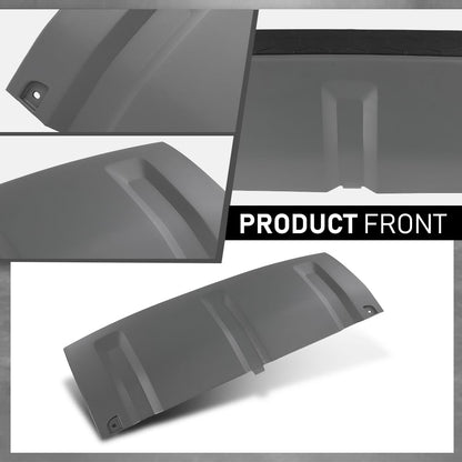 G-PLUS Front Bumper Lower Trim Lip Compatible with Discovery Sport L550 2.0L 2015-2019 (w/o Dynamic Package) Gray