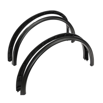 G-PLUS Fender Flares Compatible with Tesla Model Y 2020-2024 Upgraded Style Matte Black Wheel Protector Vent Trim 4pcs Paint Style
