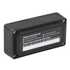 G-PLUS Nylon 30 Fiberglass Black Distribution Box 12 Terminal Ground Power Distribution Junction Block Kit 12V 100A