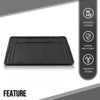 G-PLUS Waterproof Under Sink Liner Mat for Kitchen Bathroom – 28" x 19" TPE - Durable, Flexible Tray – Home Undersink Organizer Must Haves, Black