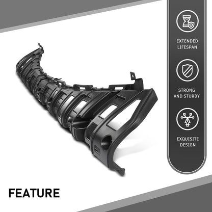 G-PLUS Front Upper Center Bumper Cover Support Compatible with Toyota Sienna LE XLE Limited Platinum 2021-2023 5252108010, TO1041118 Black