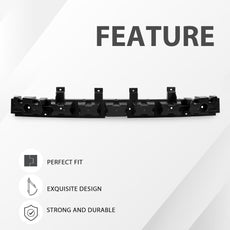 G-PLUS Front Bumper Energy Absorber for Dodge Charger 2015-2021 Side View