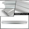 G-PLUS Outer Rocker Panels Left and Right Steel Silver Compatible with Dodge Caliber 4 Door 2007-2012