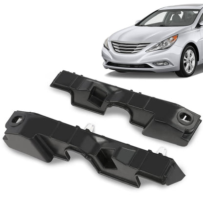 G-PLUS Front Bumper Bracket Left Driver Right Passenger Side Compatible with 2011-2013 Sonata GL Fit 2011-2015 Sonata Hybrid 865143S000 HY1043108 865133S000 HY1042108