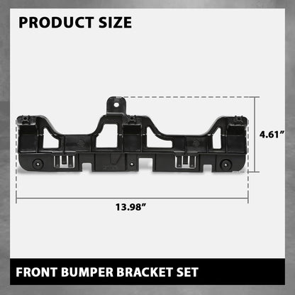G-PLUS Front LH RH Bumper Bracket Set Compatible with LX NX300 NX300h 2018-2021,Fit For Models With F Sport Package 5253378020, 5253478020