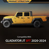 Floor Mats Fit Jeep Gladiator JT 5FT 2020 2021 2022 2023 2024 All Weather Full Cover Protection TPE Floor Cargo Liners Black, alfombras para carro