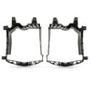 G-PLUS Black Pair Radiator Core Support Rear Deflector Left Right Compatible with Land Rover Range Rover 2013-2022,Fit Land Rover Range Rover Sport 2014-2022,Fit Land Rover Discovery 5 2017-2023