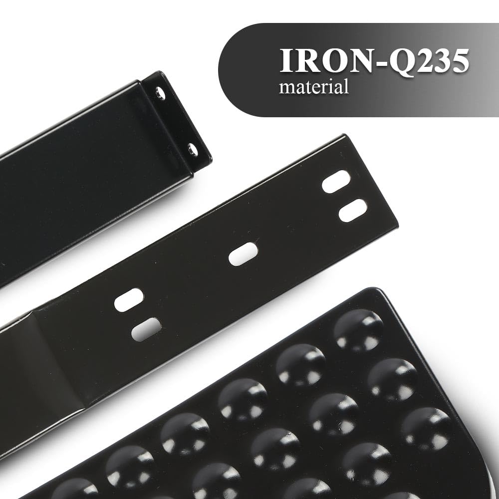 G-PLUS Side Step Kit Compatible with Willys CJ2A CJ3A CJ3B M38 CJ5 Jeeps