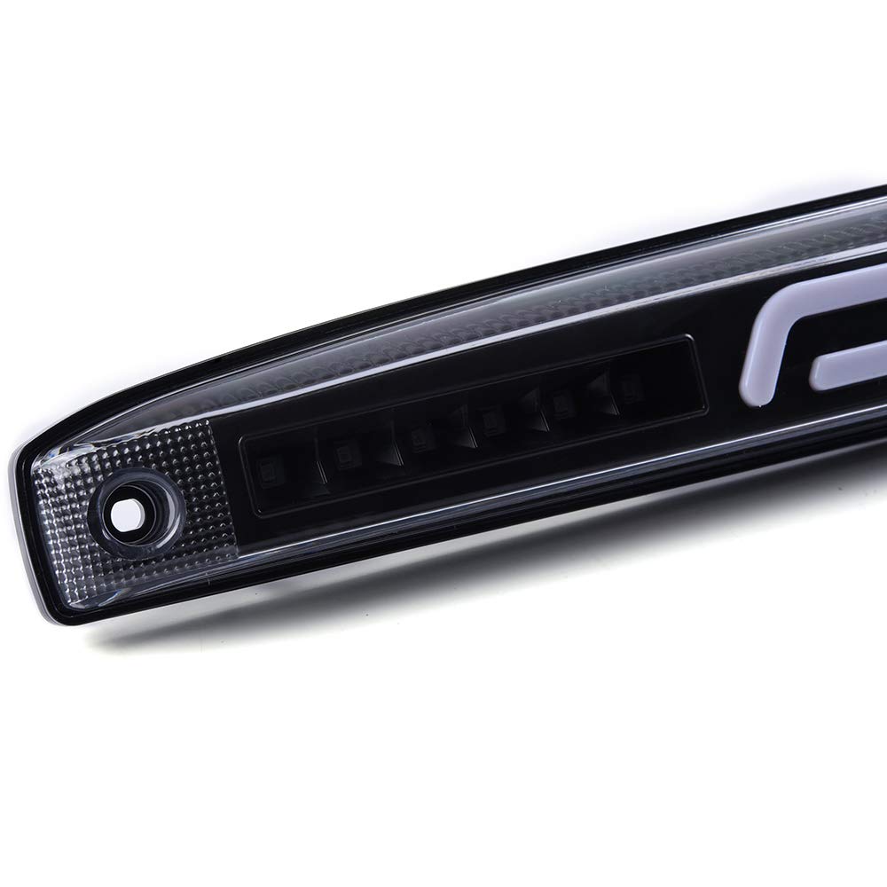G-PLUS 3D LED Bar Rear Center Tailgate Lamp Brake Light Compatible with Dodge 2003-2006 Ram 2500 3500 Truck