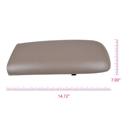 G-PLUS Center Console Lid Cover Compatible with Ford Explorer Mountaineer 1997-2001/ Fit Ford Sport Trac 2001-2002 Beige Armrest Lids 1L2Z9806024AAA, 1L2Z9806024AAB, 1L2Z9806024AAE