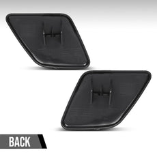 G-PLUS Headlight Washer Cover for Volvo XC90 2007-2014 Glossy Black Pair Close-up View