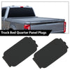 G-PLUS Truck Bed Rail Cap Plastic Bedrail Insert Plug Box 4pcs Compatible with Ford F150 2015-2023/ Fits Ford F250 F350 Super Duty 2017-2023 (for Either Side Molding On 5.5' / 6.5' Foot Beds)
