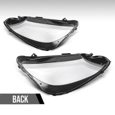 G-PLUS Headlight Lens Cover for Benz E-Class W213 E200L E300L 2016-2023 Clear Side View