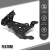 G-PLUS Right Fender Headlight Mounting Bracket Compatible with Porsche Cayenne 2015 2016 2017 2018 95850326000GRV, 958-503-260-00-GRV Black