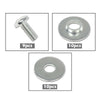 G-PLUS Full Plastics Bolt Kit Crf Compatible with All Honda 2002-2022 Crf R and X Model Motorcycles 150 250 450 Crf150rb Crf250x Crf450x