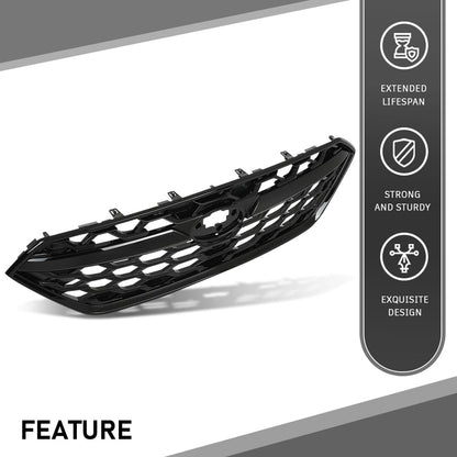 G-PLUS Front Grille Black Compatible with Subaru WRX 2022-2023 91121VC200, SU1200198