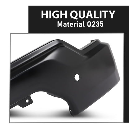 G-PLUS Front Bumper Face Bar Compatible with GMC Sierra 1500 2019-2021,Fit for Models with Park Assist Only, NOT Fit for Base Models Black