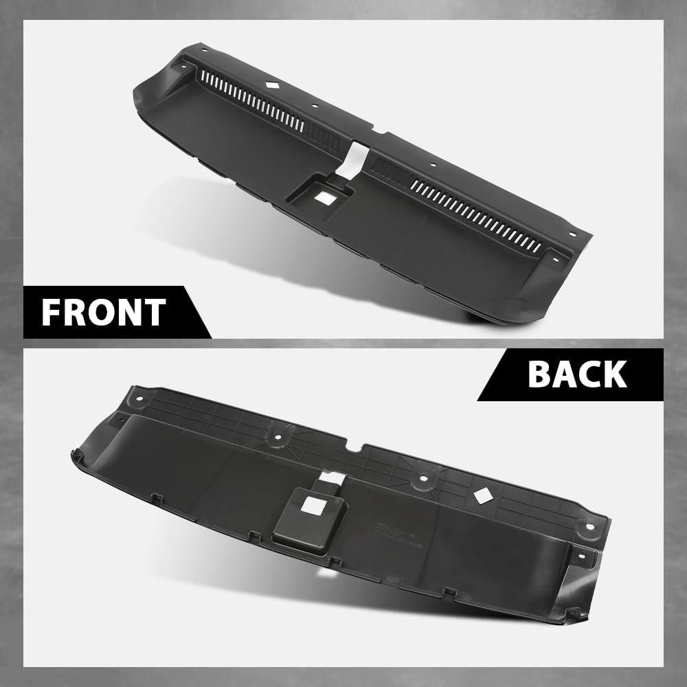 G-PLUS Radiator Support Cover Compatible with Hyundai Tucson 2016-2021, 86342D3000, HY1224111 Black