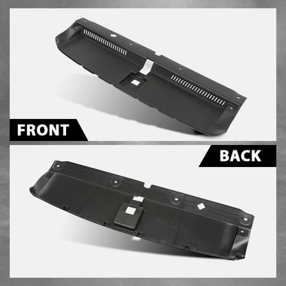 G-PLUS Radiator Support Cover Compatible with Hyundai Tucson 2016-2021, 86342D3000, HY1224111 Black