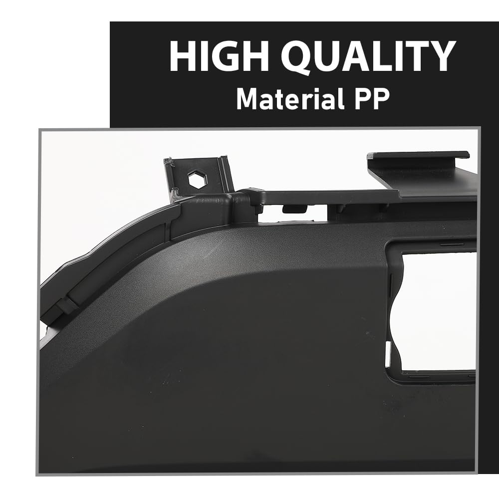G-PLUS Bumper Cover Front Lower Compatible with Cadillac XT4 2019-2023 With Sensor Holes Black