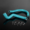 G-PLUS Silicone Radiator Coolant Hose Kit Clamps Compatible With 1991-2001 Jeep Cherokee XJ 4.0 l6 2PCS Fluorescent