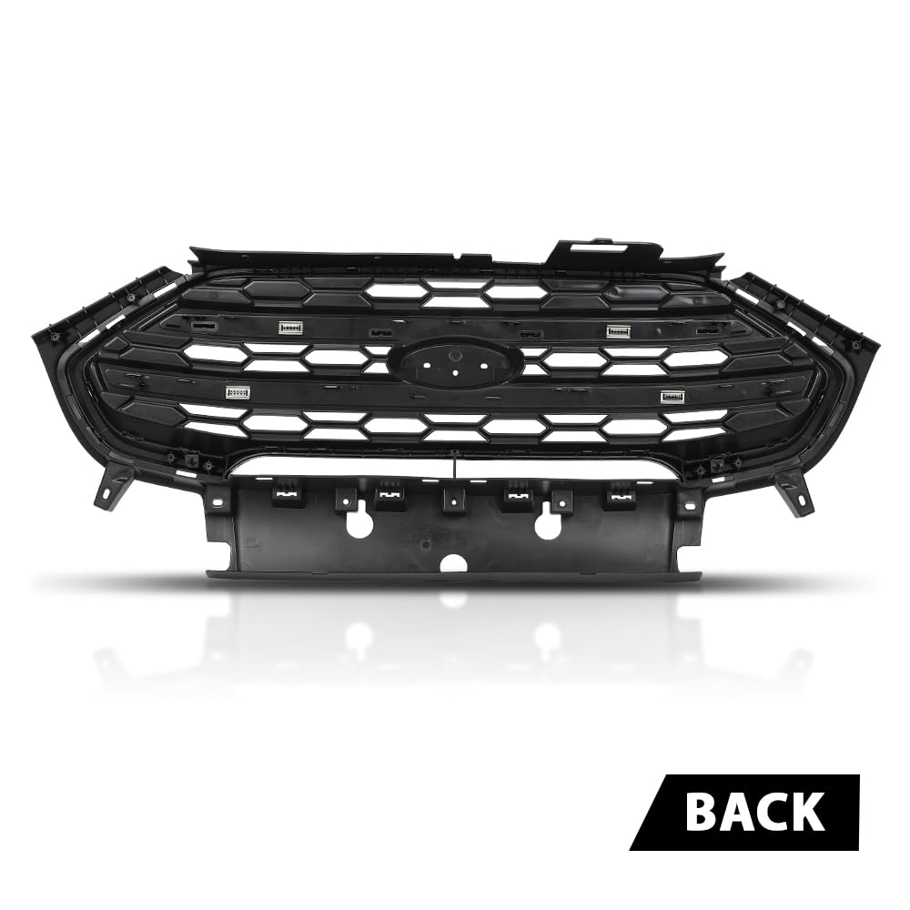 G-PLUS Bumper Grille, Compatible with Ford Ecosport 2018-2022, GN1Z-17B968-AB, GN1Z17B968AB, FO1200633