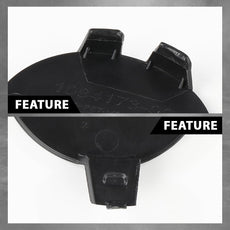 G-PLUS Tow Hook Cover for Tesla Model 3 2017-2023 Front Bumper Product Image