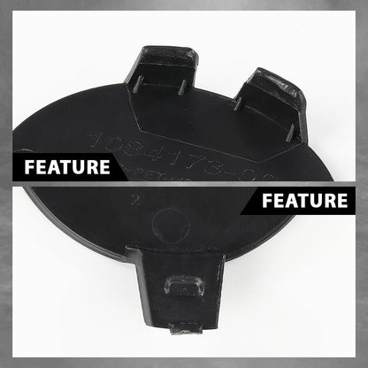 G-PLUS Front Bumper Tow Hook Cover Cap Compatible with Tesla Model 3 2017-2023 146070100B, 108417300E