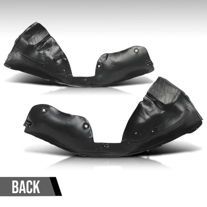 G-PLUS Front Fender Liner Set Left Right Side Compatible with Honda HR-V 1.8L 2019-2022 74100T7WA20, 74150T7WA20 Black