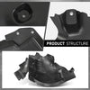 G-PLUS Front Left Fender Liner Inner Assembly, Compatible with Benz GLC300 GLC350e GLC43 GLC63 2016-2023, Driver Side, 2536910303, MB1248188