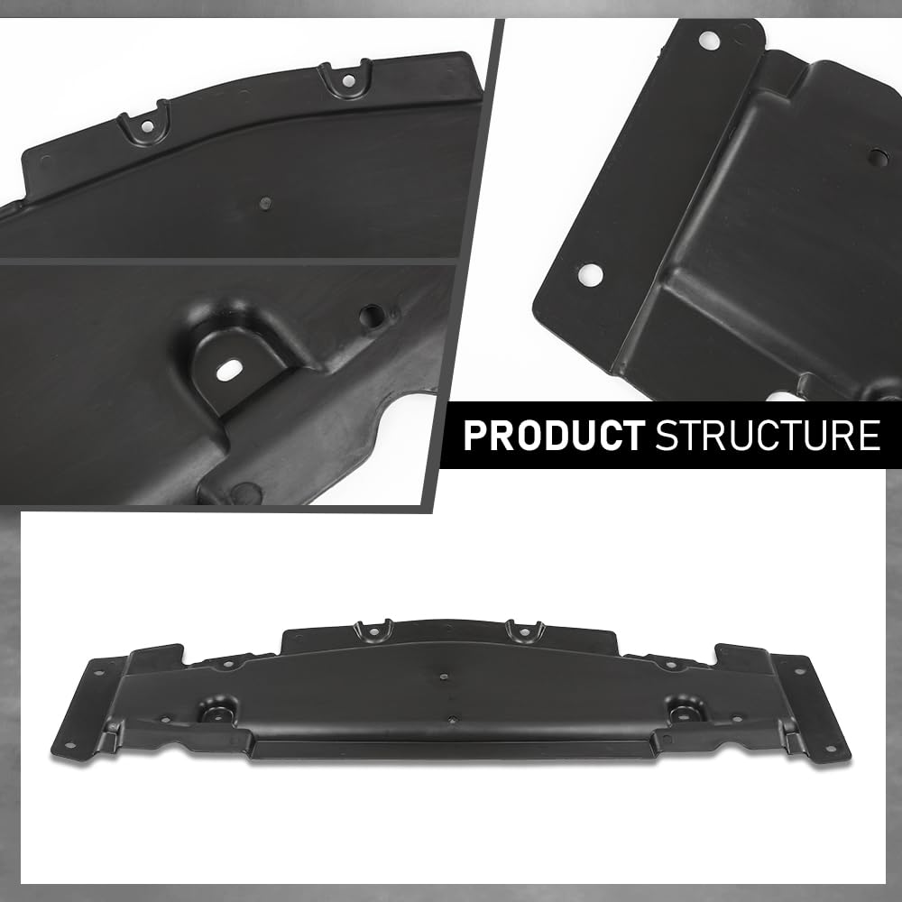 G-PLUS Engine Splash Shields Front Compatible with Benz GL-Class GL450 GLE400 4Matic Base 2012-2019 for Models Without Off Road Package 1665240130