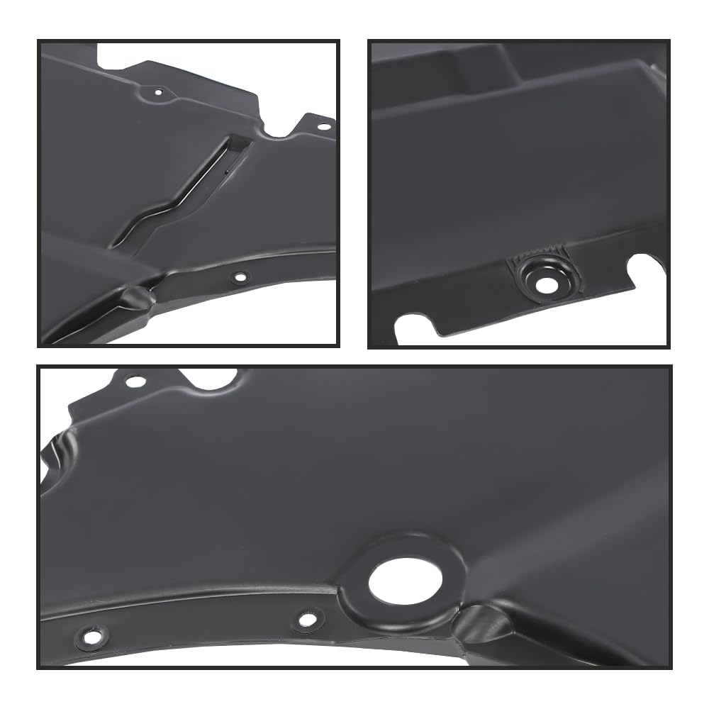 G-PLUS Front Engine Splash Shield Compatible with 2009-2012 Audi A4 Quattro A4 for at Models 8K0863821AF AU1228119