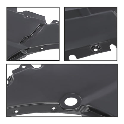 G-PLUS Front Engine Splash Shield Compatible with 2009-2012 Audi A4 Quattro A4 for at Models 8K0863821AF AU1228119