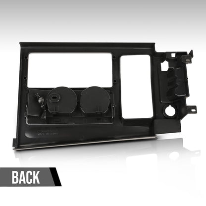 G-PLUS Console Shift Plate Manual Trans Compatible with Chevy Corvette C4 1994 1995 1996 Black