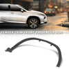 G-PLUS Front Right Fender Flare Wheel Opening Molding Compatible with LX RX350/RX450h (submodel: Base, F Sport) 2016-2019 756010E080, LX1291100 Black