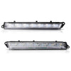 G-PLUS LED DRL Daytime Running Fog Light Pair, Compatible with Benz GL-Class X164 GL320 GL350 GL450 GL550 ML63 X166 2007-2013, LH Driver & RH Passenger 2PCS, A1649060351, A1649060451