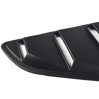 G-PLUS for 2015 2016 2017 2018 Compatible for Ford Mustang GT V6 Vents Style Quarter 1/4 Side Window Louver Scoop Cover