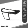 G-PLUS Front Right Fog Light Cover Lamp Bezel, Compatible with Ford Explorer (submodel: Base, Limited, Platinum, Sport, XLT) 2018 2019, Passenger Side, JB5Z17B968BA, FO1039181