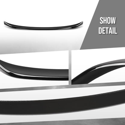 G-PLUS Rear Trunk Spoiler Wing Compatible with BMW 3 Series G20 G28 2019 2020 2021 2022 2023 2024 Rear Trunk Spoiler Lip Gloss Black