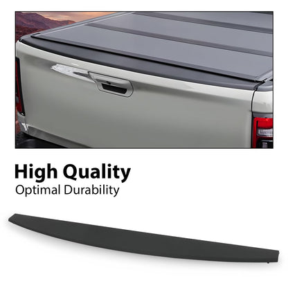 G-PLUS Tailgate Spoiler Cap Molding Compatible with Ram 2500 3500 2019-2022 Black Textured Trim Cover 68364364AA