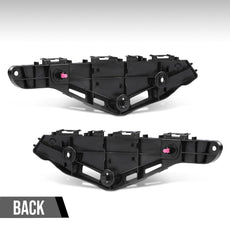 G-PLUS Bumper Cover Retainer Brackets Pair for Lexus LX 2016-2022 Black Close-up View
