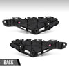 G-PLUS Bumper Cover Retainer Driver & Passenger Side Left & Right Bracket Compatible with LX 2016 2017 2018 2019 2020 2021 2022 525350E070, 525360E060, LX1033117, LX1032117 Black